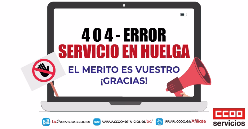 Gran seguimiento de las cibermovilizaciones y ÉXITO SIN PRECEDENTES de la primera jornada de HUELGA en las TIC